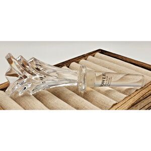 Towle‎ Sydney Decanter Wine Bottle Stopper Full Lead Crystal Made In Austria